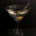 Фотография классического коктейля Мартини